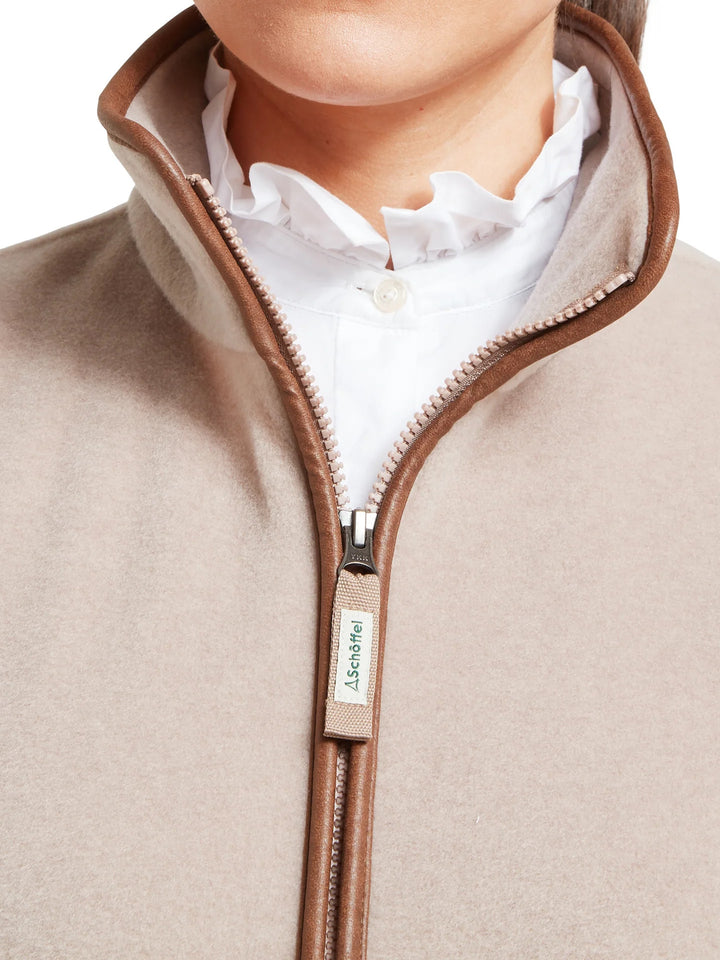 Schoffel Lyndon Fleece Gilet Mushroom