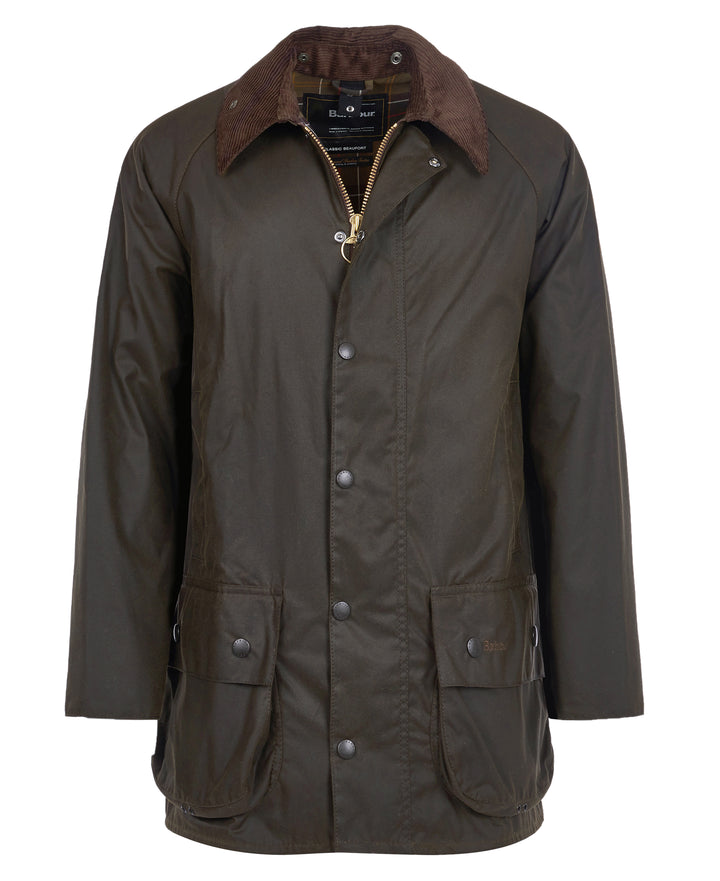 Barbour Classic Beaufort Wax Jacket Olive