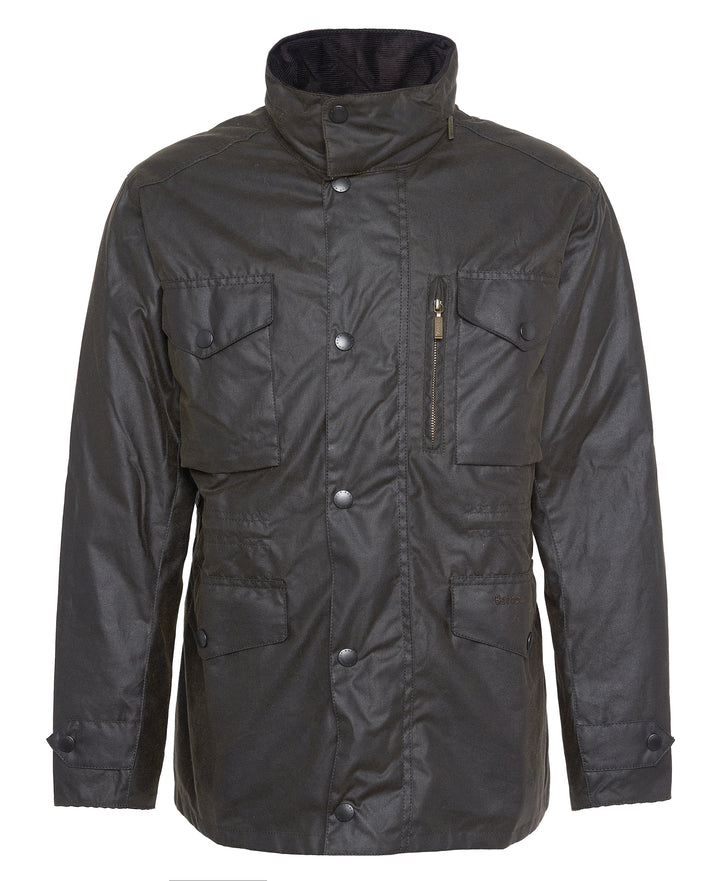 Barbour Sapper Wax Jacket Olive/Classic
