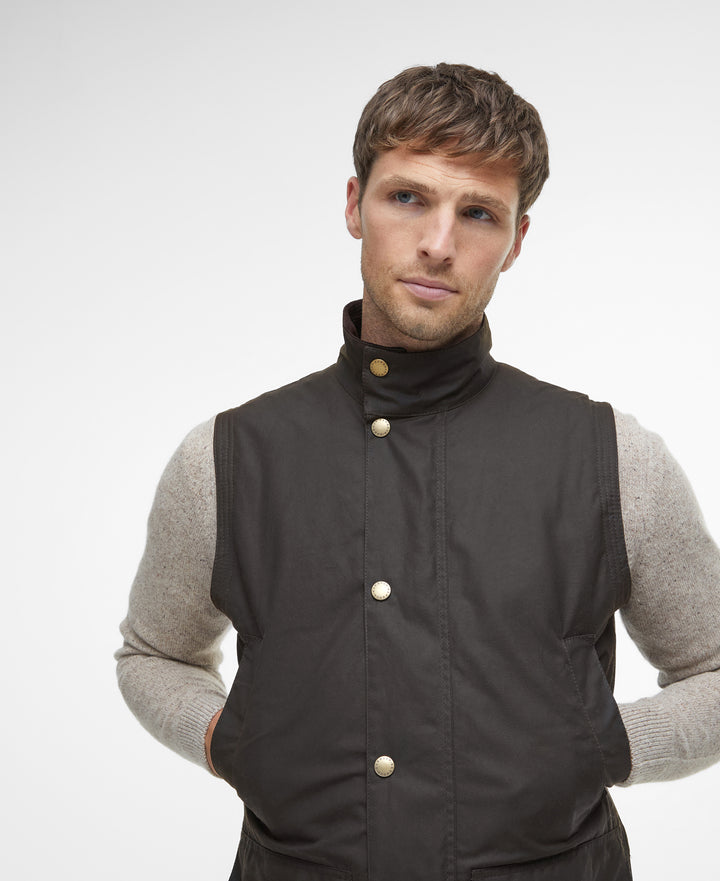 Barbour Westmorland Waistcoat Olive