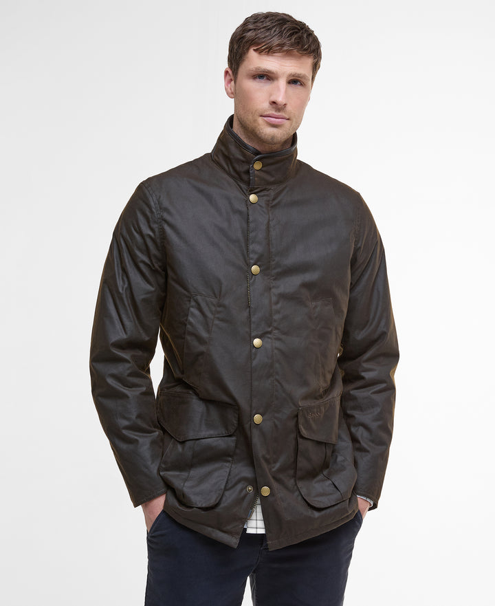 Barbour Hereford Wax Jacket Olive