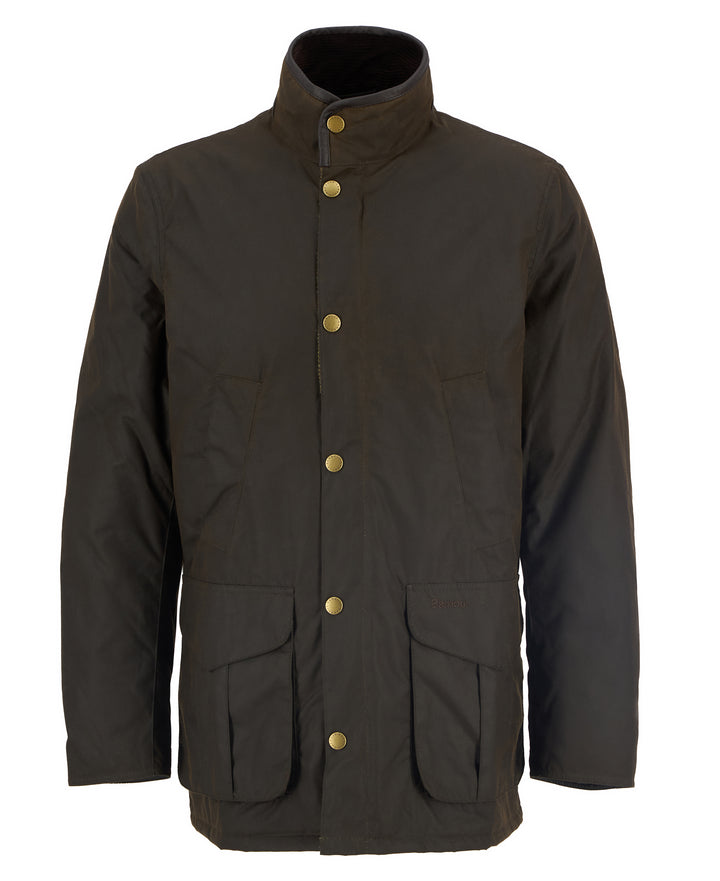 Barbour Hereford Wax Jacket Olive