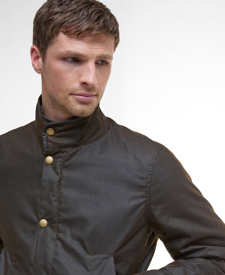 Barbour Hereford Wax Jacket Olive
