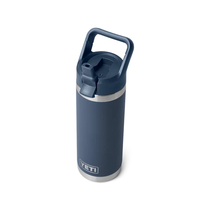 YETI Rambler 18 oz Flip-Straw Bottle - Navy