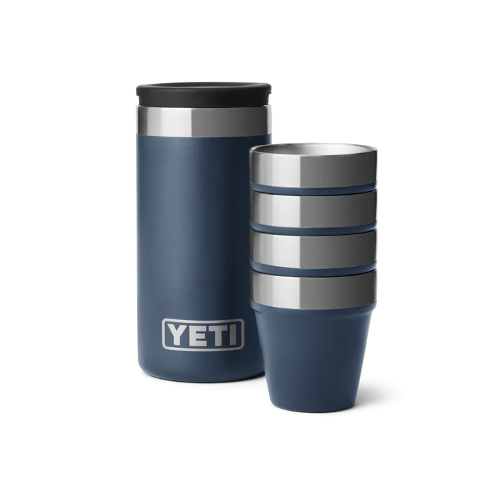 YETI Shot Glasses 4pk - Stainless Steel