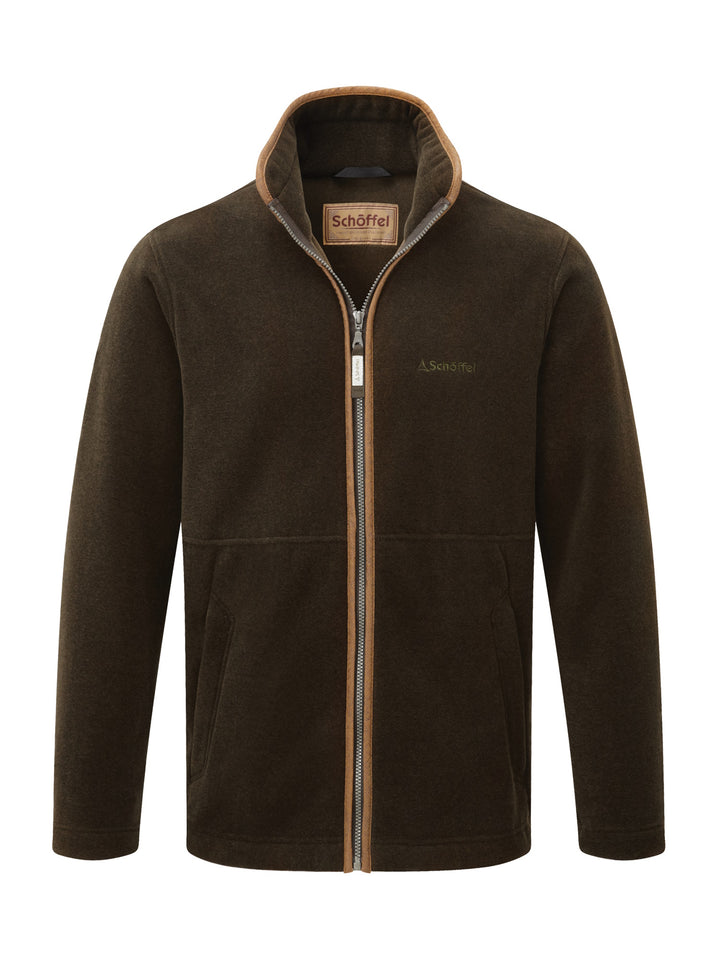 Schoffel Cottesmore Fleece Jacket Dark Olive
