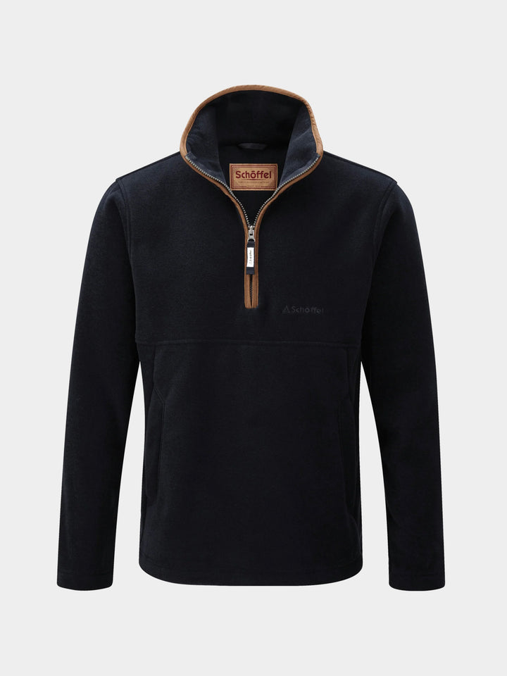 Schoffel Berkeley Quarter Zip Fleece Navy