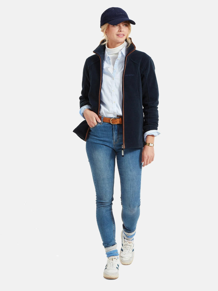 Schoffel Burley Fleece Jacket Navy