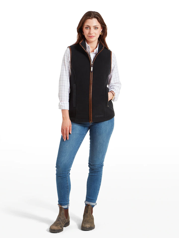 Schoffel Lyndon Fleece Gilet Gunmetal