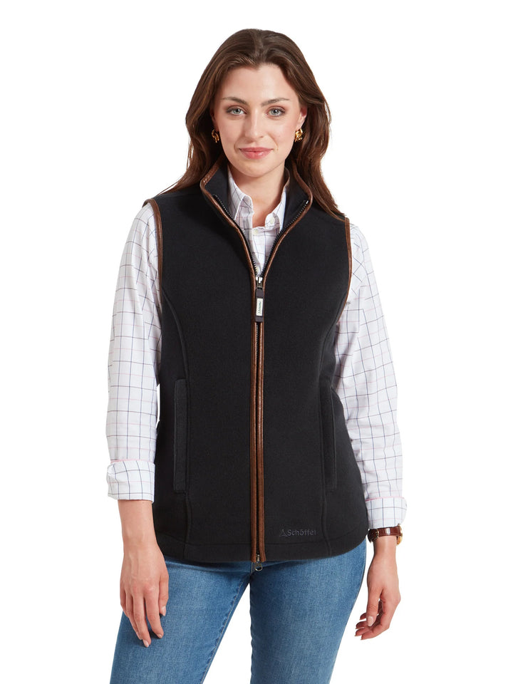 Schoffel Lyndon Fleece Gilet Gunmetal