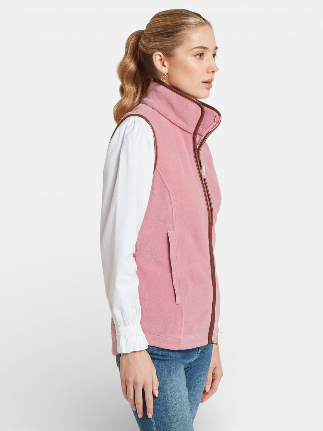 Schöffel Lyndon Fleece Gilet Antique Rose