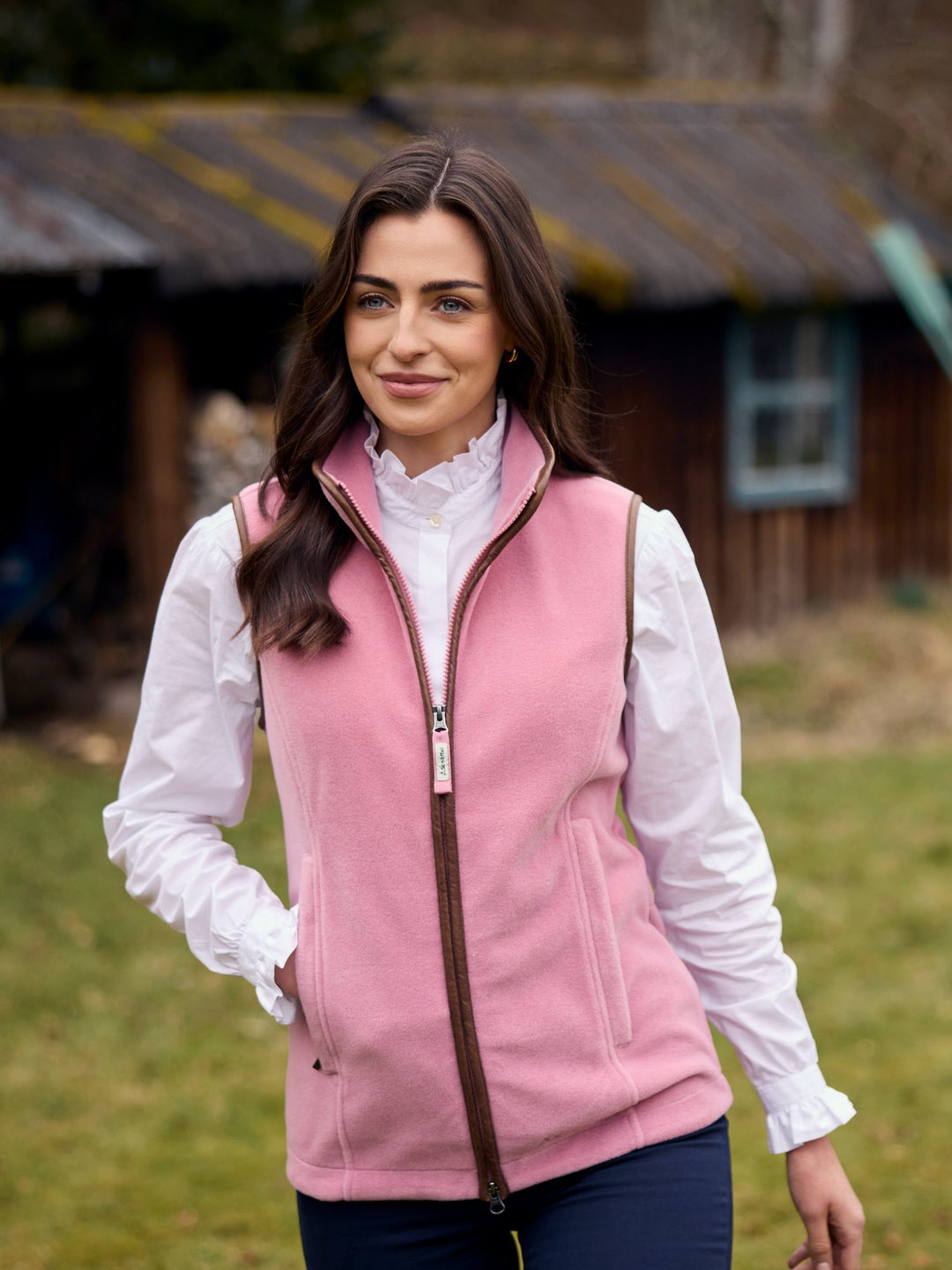 Schöffel Lyndon Fleece Gilet Antique Rose