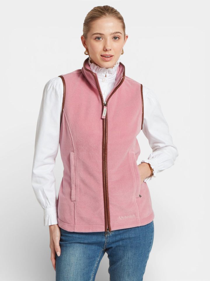 Schöffel Lyndon Fleece Gilet Antique Rose