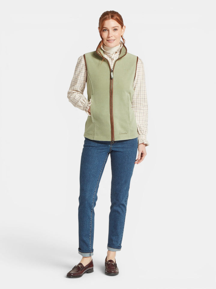 Schöffel Lyndon Fleece Gilet Sage Green