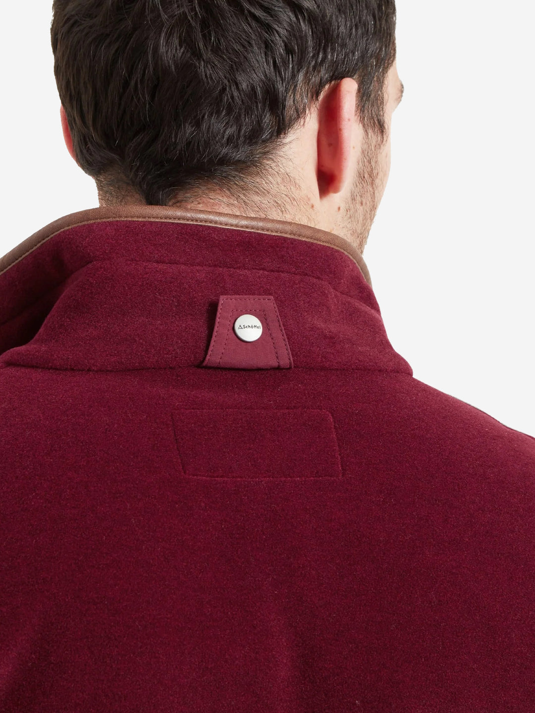 Schoffel Oakham Fleece Gilet Claret