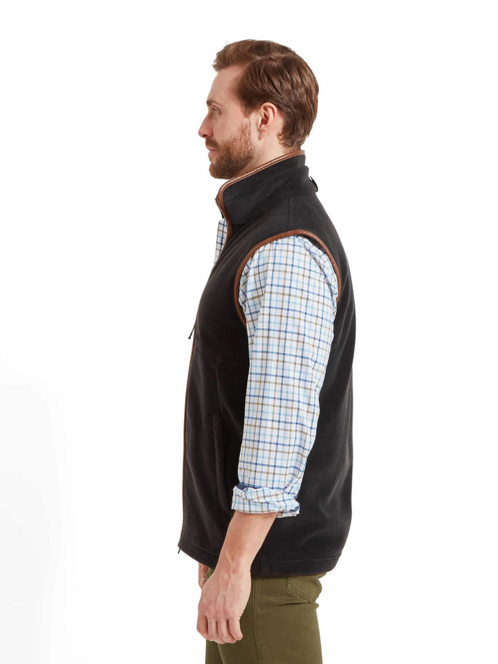 Schoffel Oakham Fleece Gilet Gunmetal