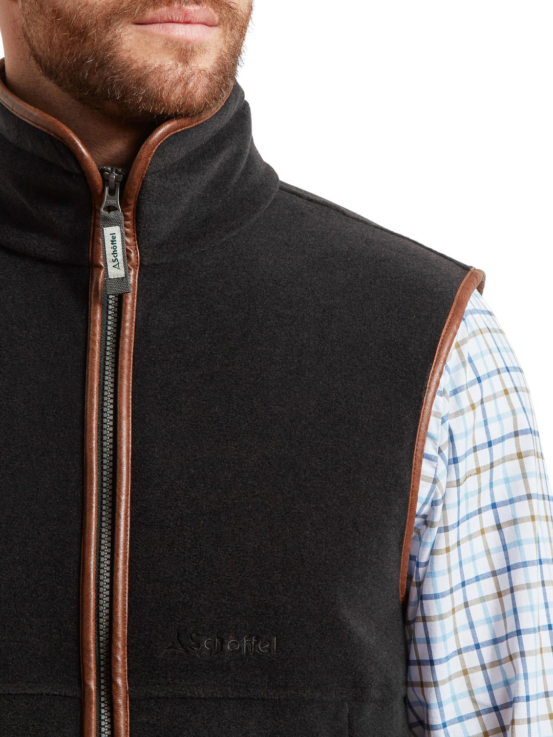 Schoffel Oakham Fleece Gilet Gunmetal