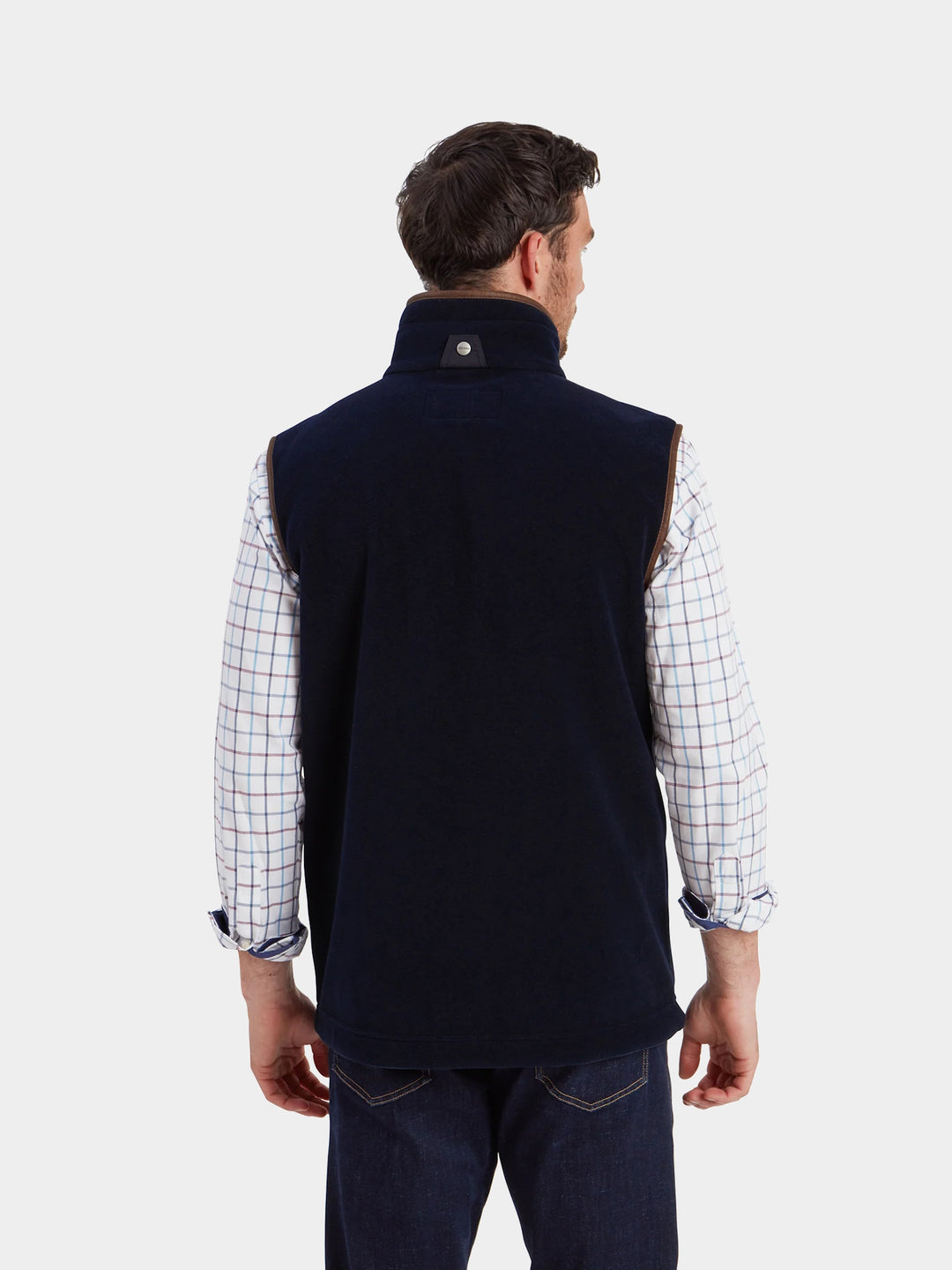Schoffel Oakham Fleece Gilet Navy