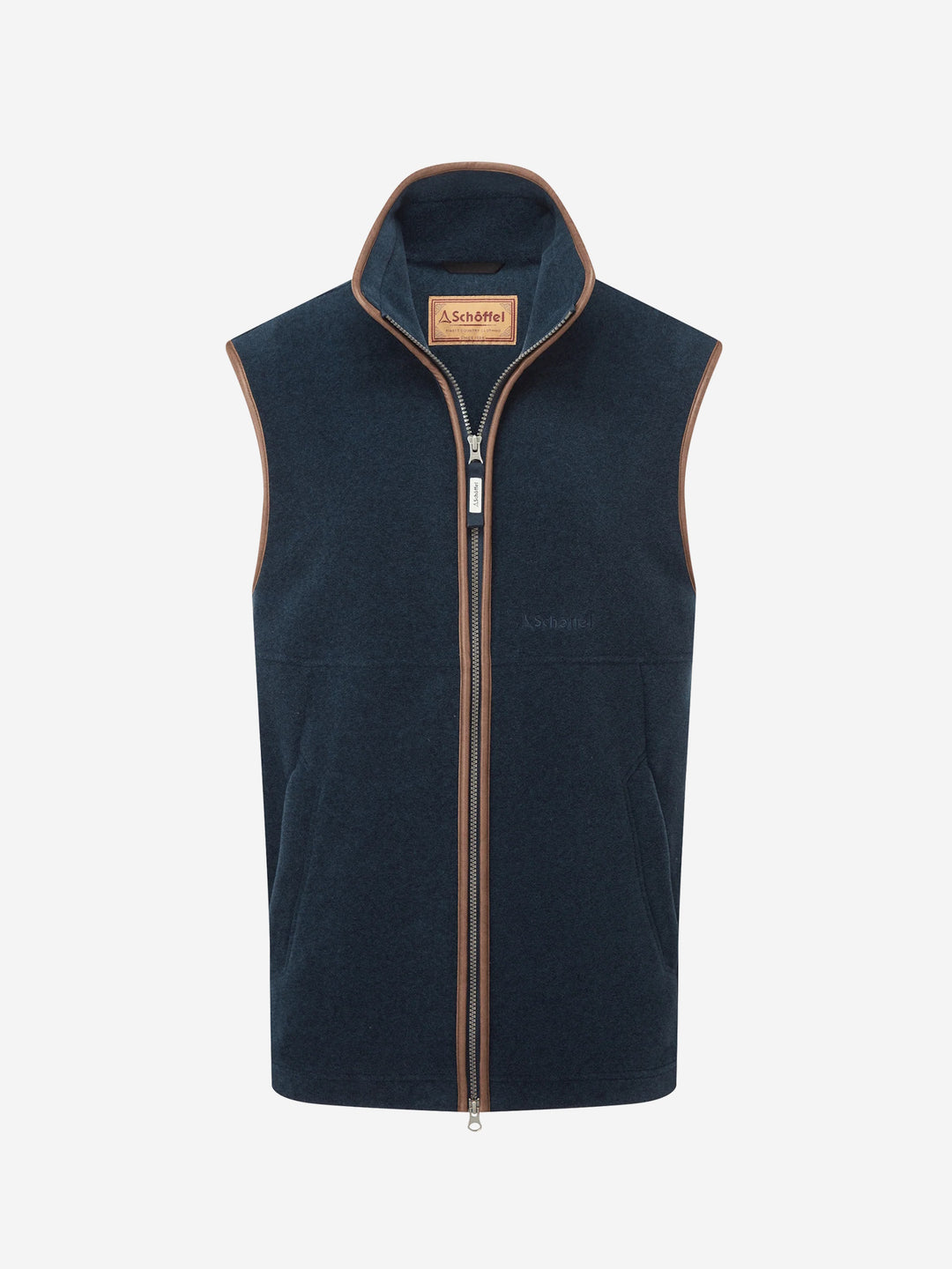 Schoffel Oakham Fleece Gilet Petrol Blue