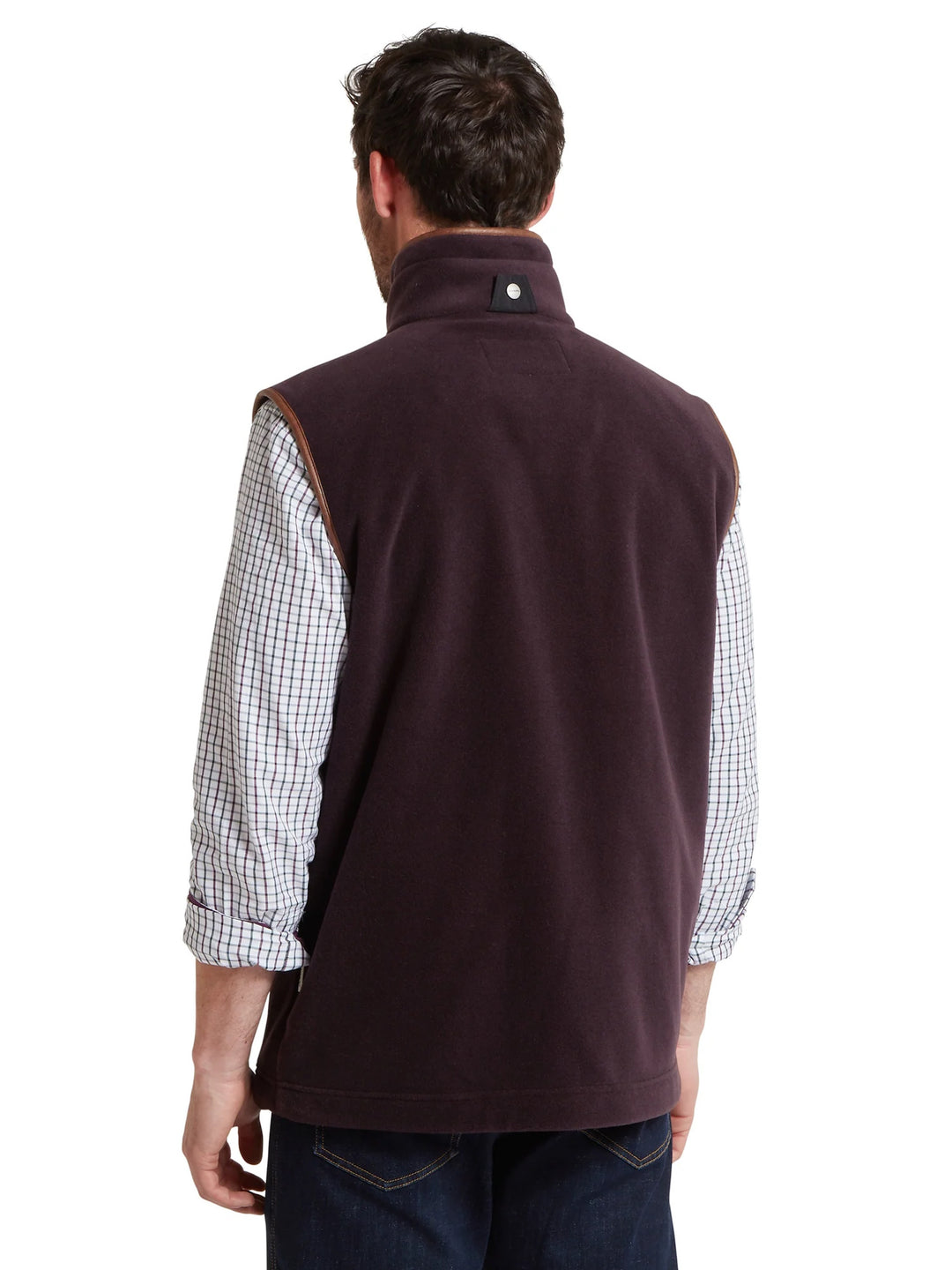 Schoffel Oakham Fleece Gilet Port