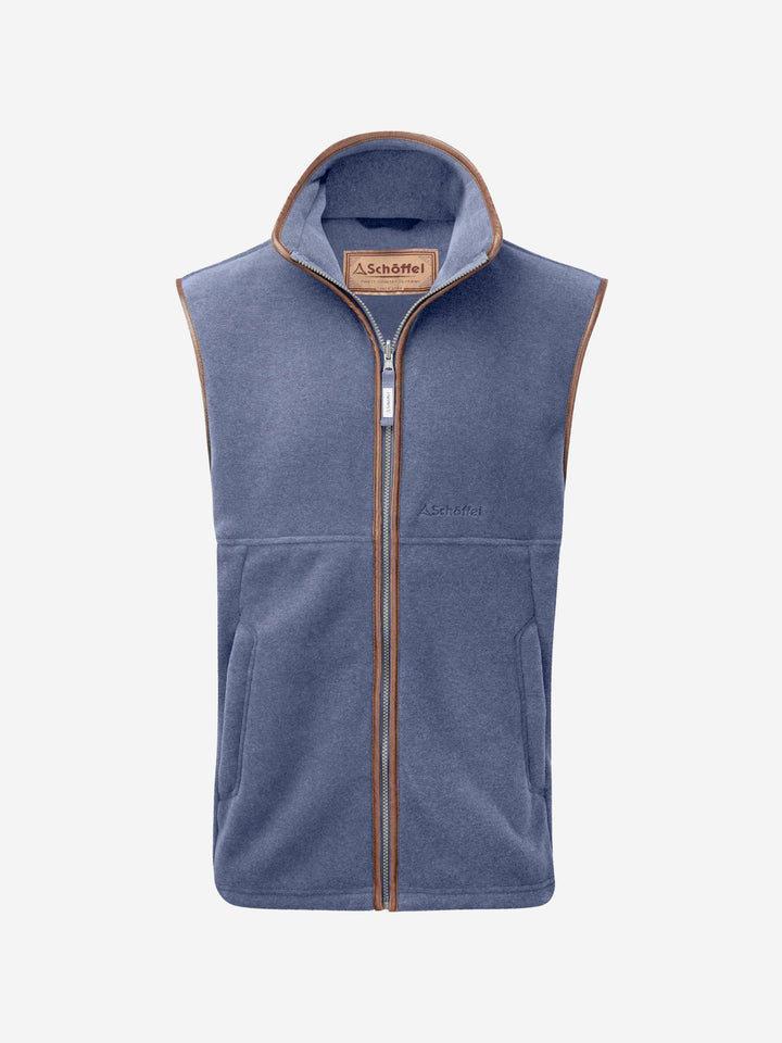 Schoffel Oakham Fleece Gilet Storm Blue