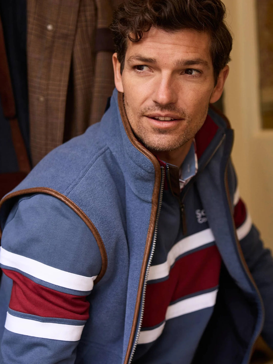 Schoffel Oakham Fleece Gilet Storm Blue