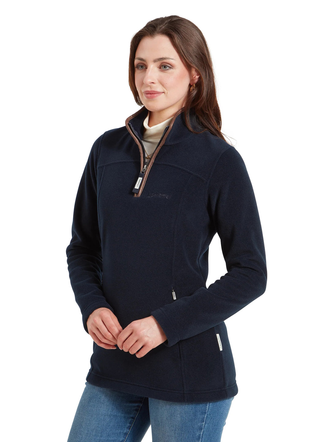 Schoffel Tilton Quarter Zip Fleece Navy