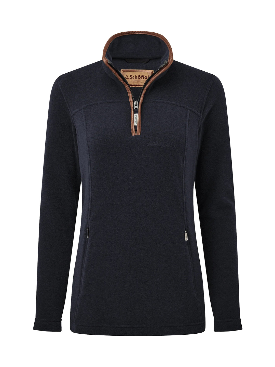 Schoffel Tilton Quarter Zip Fleece Navy