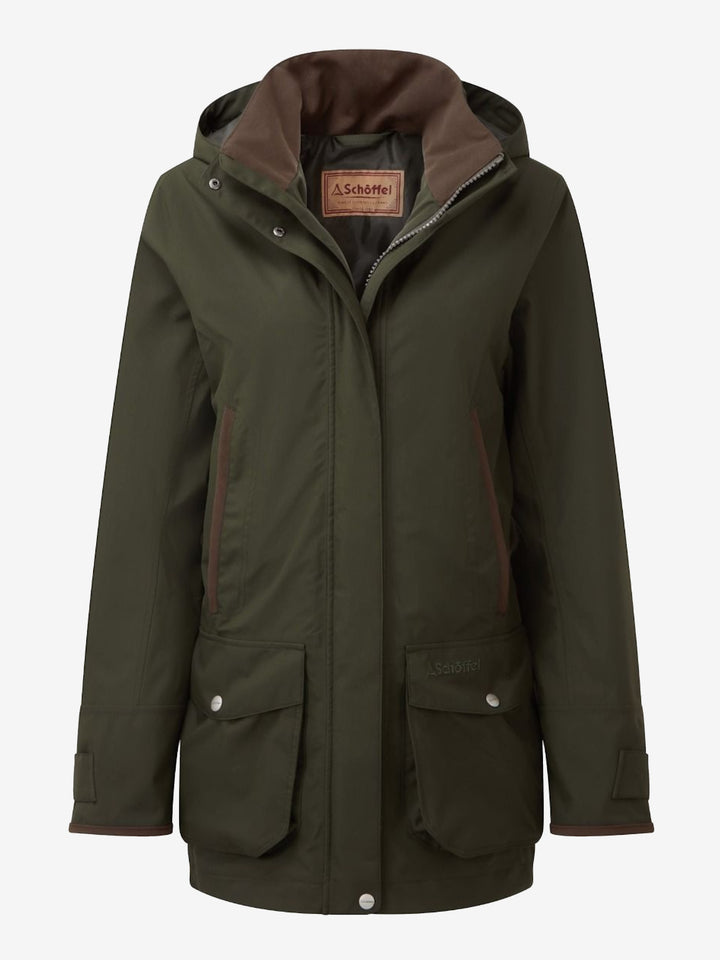 Schoffel Teal Ultralight Coat Forest
