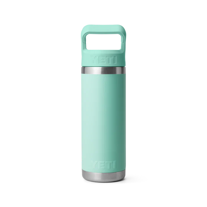 YETI Rambler 18oz (532ml) Flip-Straw Bottle - Seafoam