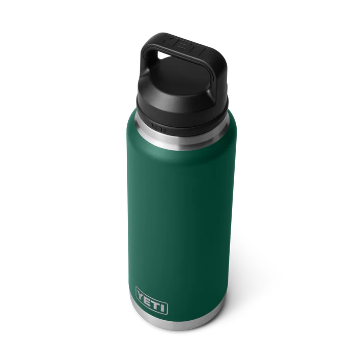 YETI Rambler 36 oz (1 L) Bottle - Black Forest Green