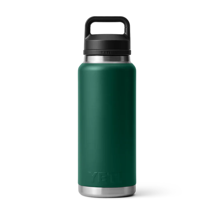 YETI Rambler 36 oz (1 L) Bottle - Black Forest Green