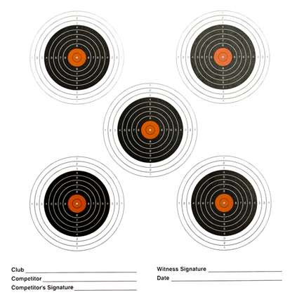 Paper Targets - Pack of 100
