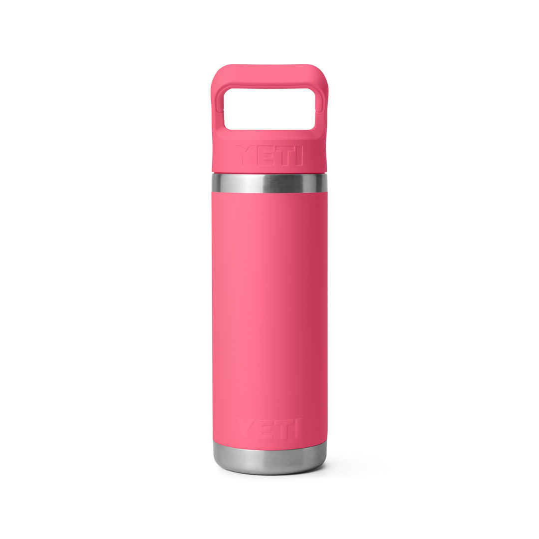 YETI Rambler 18oz (532ml) Flip-Straw Bottle - Tropical Pink