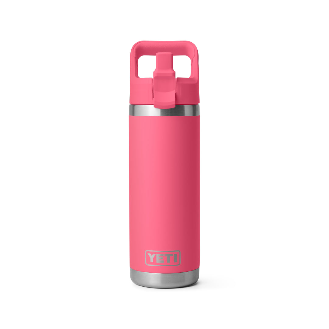 YETI Rambler 18oz (532ml) Flip-Straw Bottle - Tropical Pink