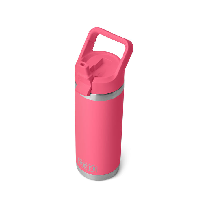 YETI Rambler 18oz (532ml) Flip-Straw Bottle - Tropical Pink