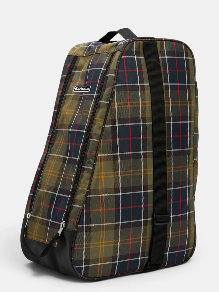 Barbour Tall Wellington Boot Bag Classic Tartan