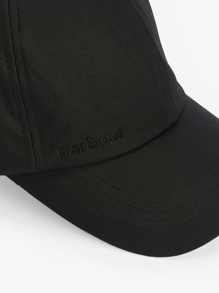 Barbour Wax Sports Cap Black