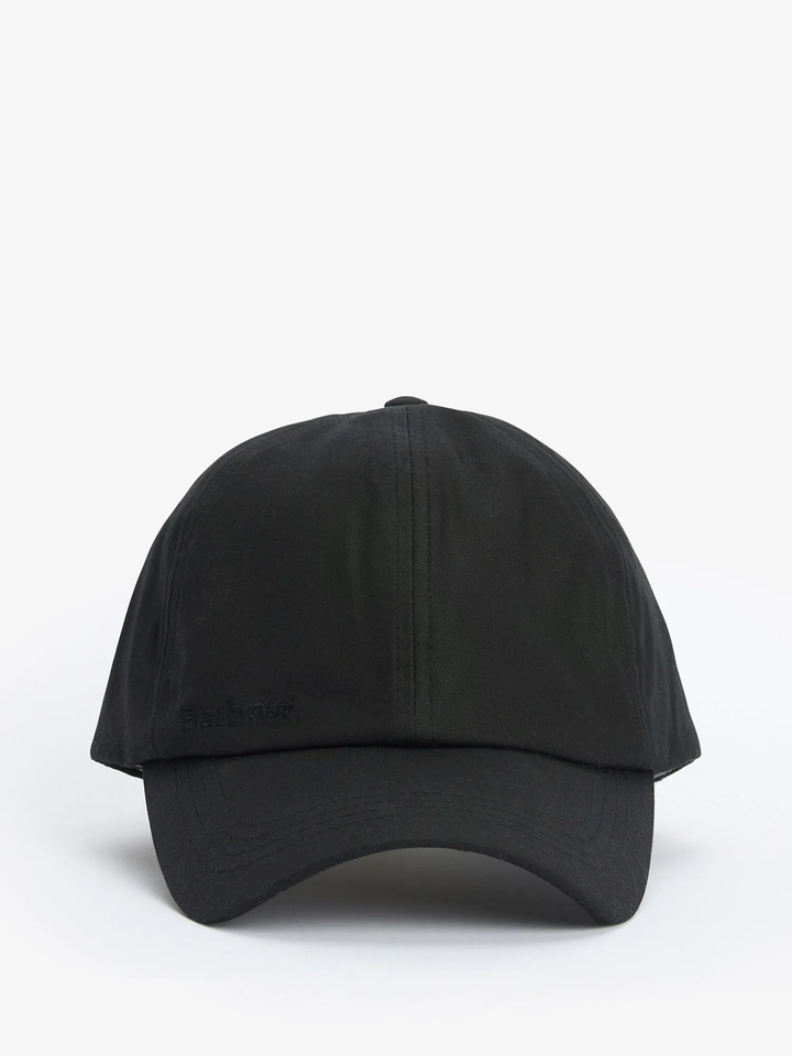 Barbour Wax Sports Cap Black