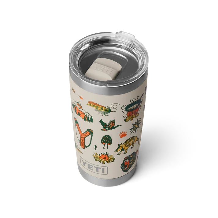YETI Rambler 20oz (591ml) Coffee Tumbler - Cape Summer Camp