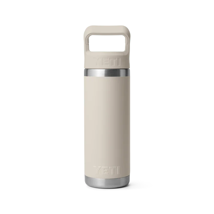YETI Rambler 18oz (532ml) Flip-Straw Bottle - Cape Taupe