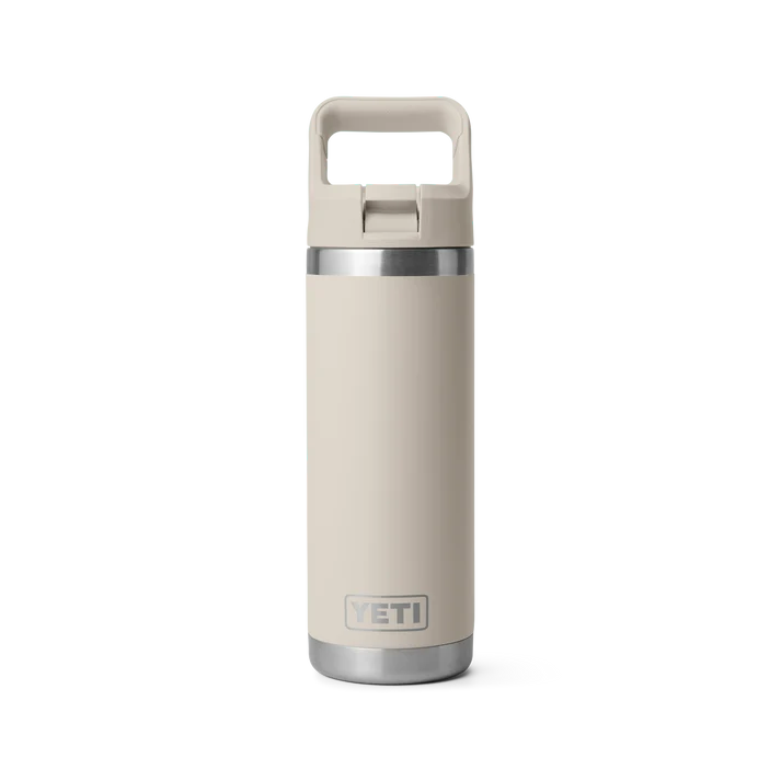 YETI Rambler 18oz (532ml) Flip-Straw Bottle - Cape Taupe