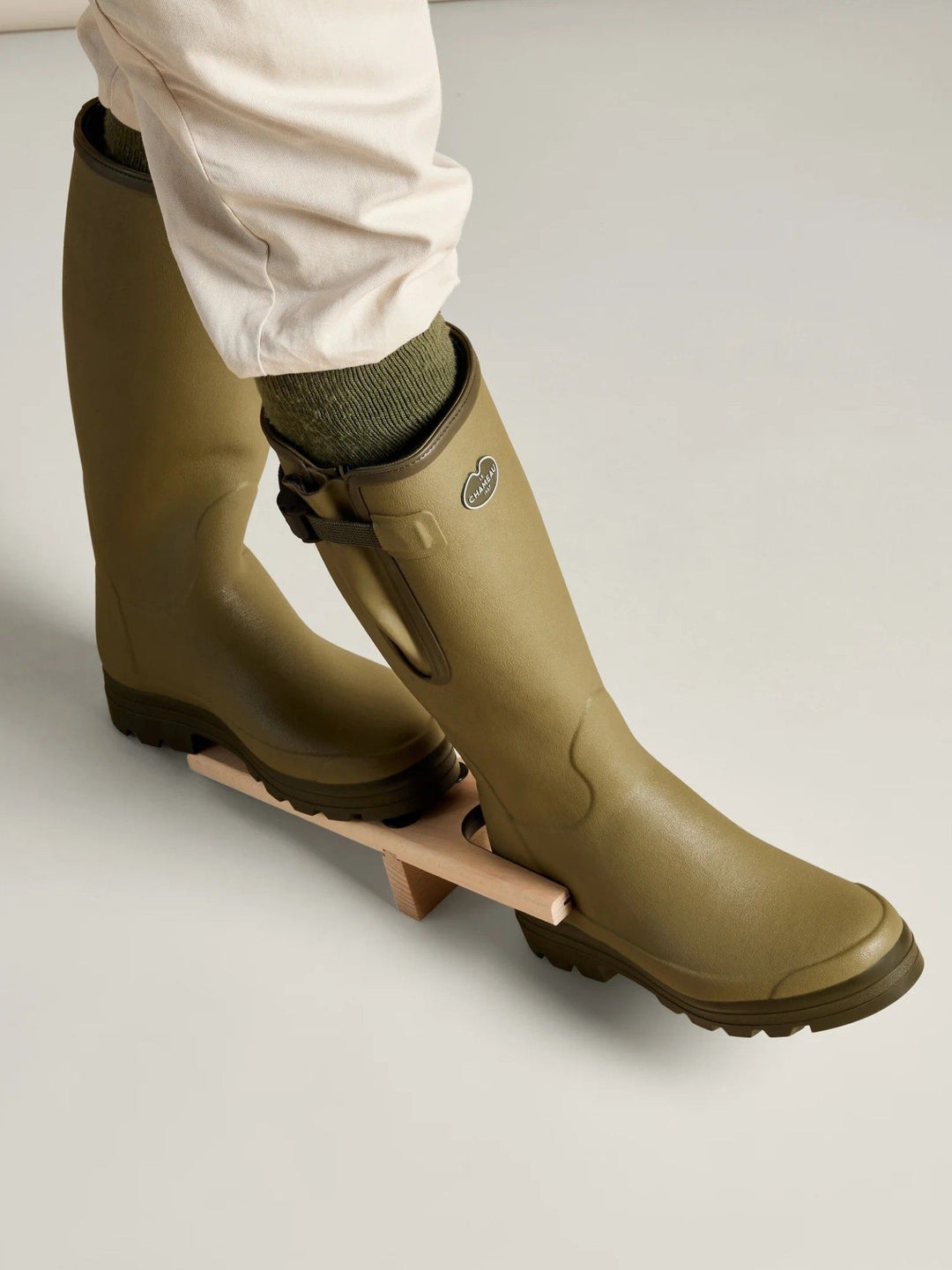 Le Chameau Wooden Boot Jack