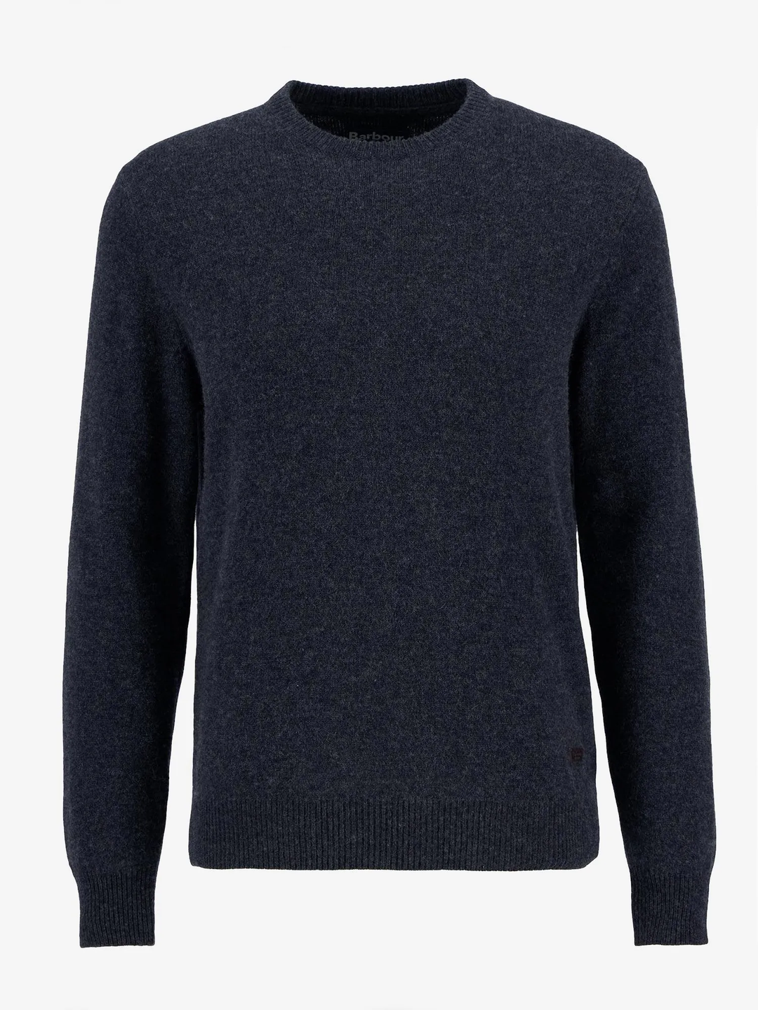Barbour Essential Patch Crew Jumper Charcoal