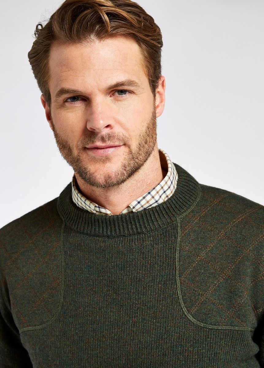 Dubarry Clarinbridge Crew Neck Sweater Olive