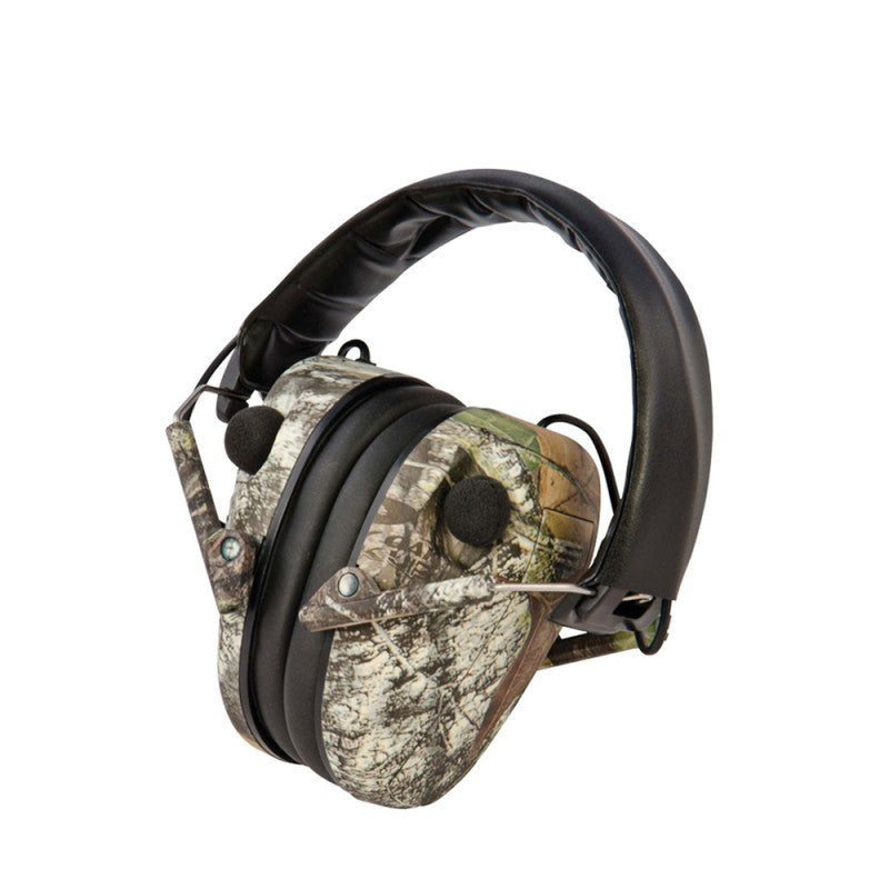 Caldwell E-Max Low Profile Electronic Hearing Protection - Mossy Oak Break Up