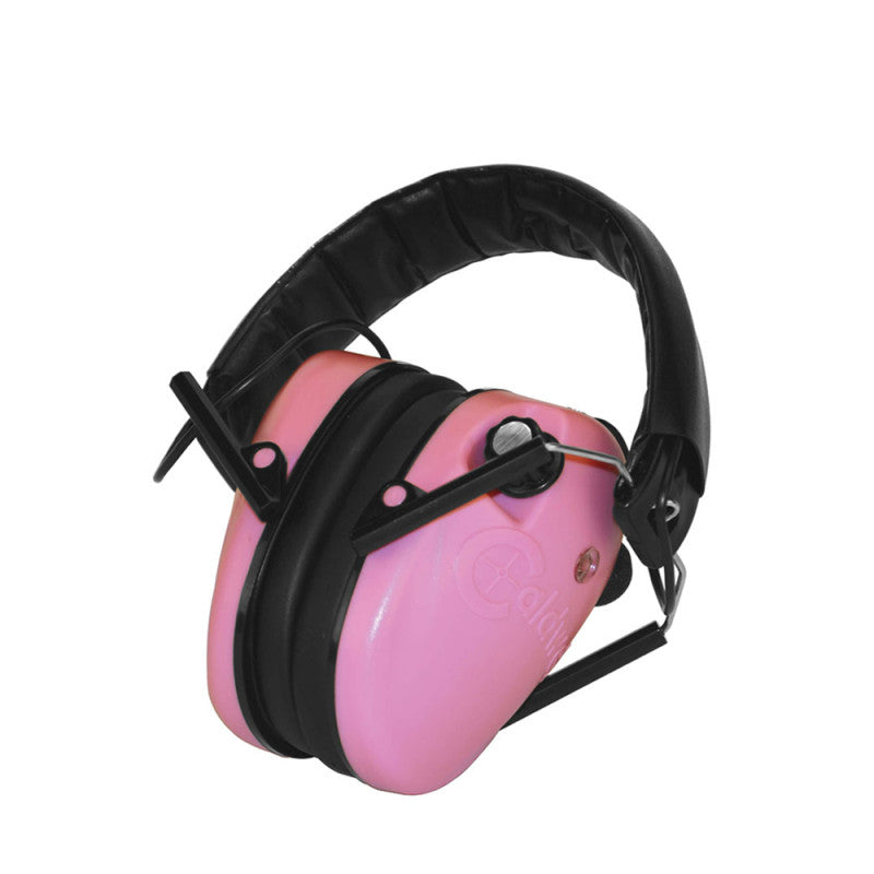 Caldwell E-Max Low Profile Electronic Hearing Protection - Pink