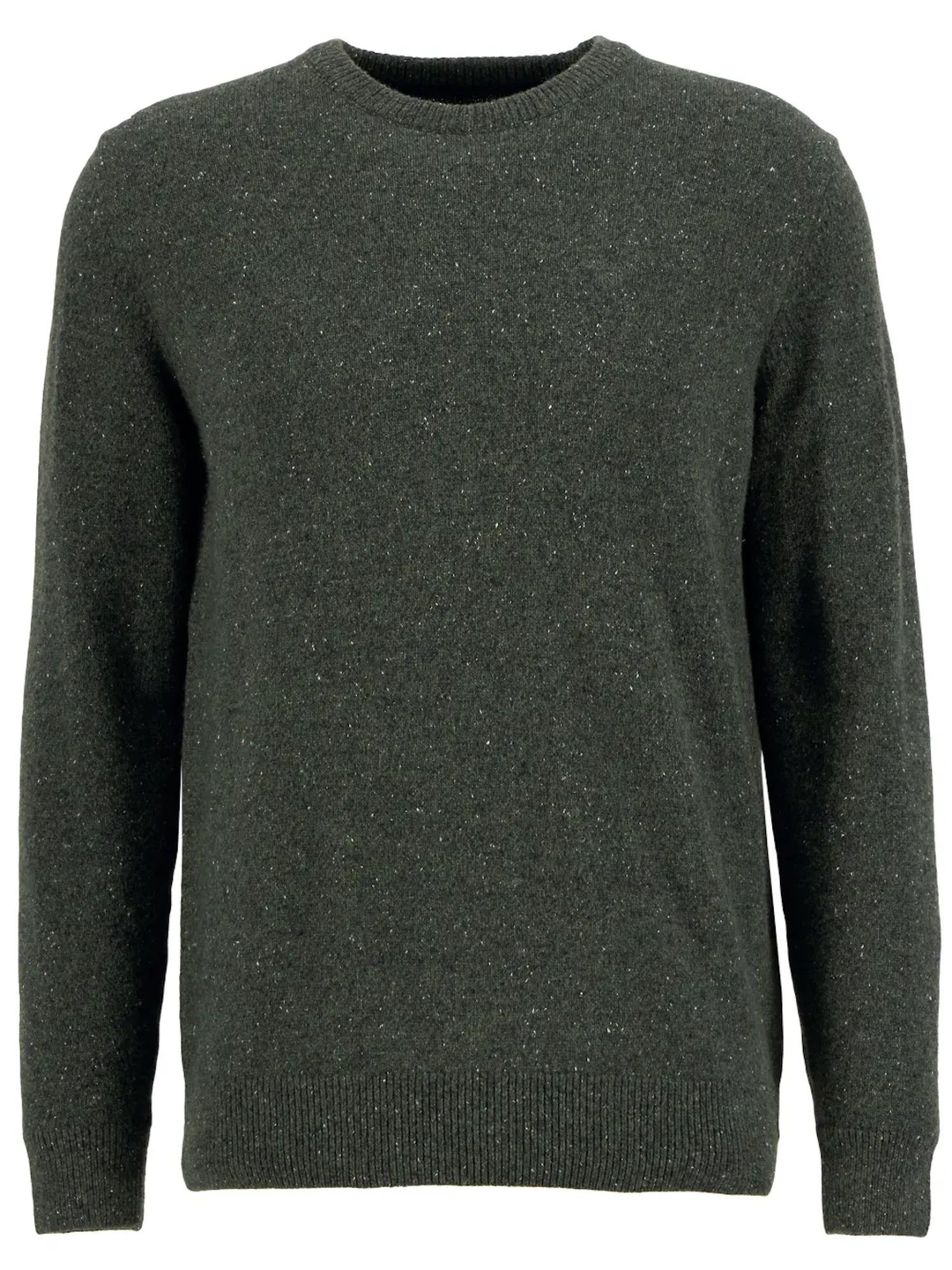Barbour Essential Tisbury Crew Neck Forest Green