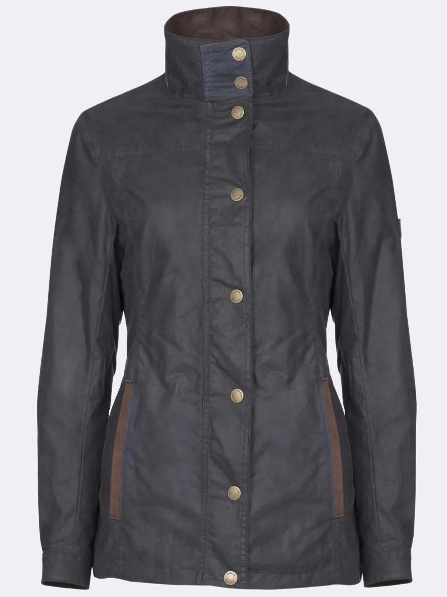Dubarry Mountrath Waxed Cotton Jacket Navy