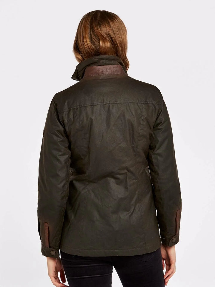 Dubarry Mountrath Waxed Cotton Jacket Olive